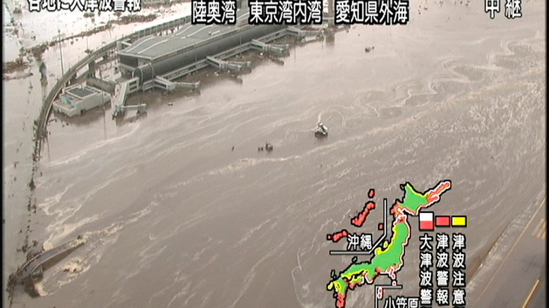 zemetrasenie Japonsko cunami prívaly vody